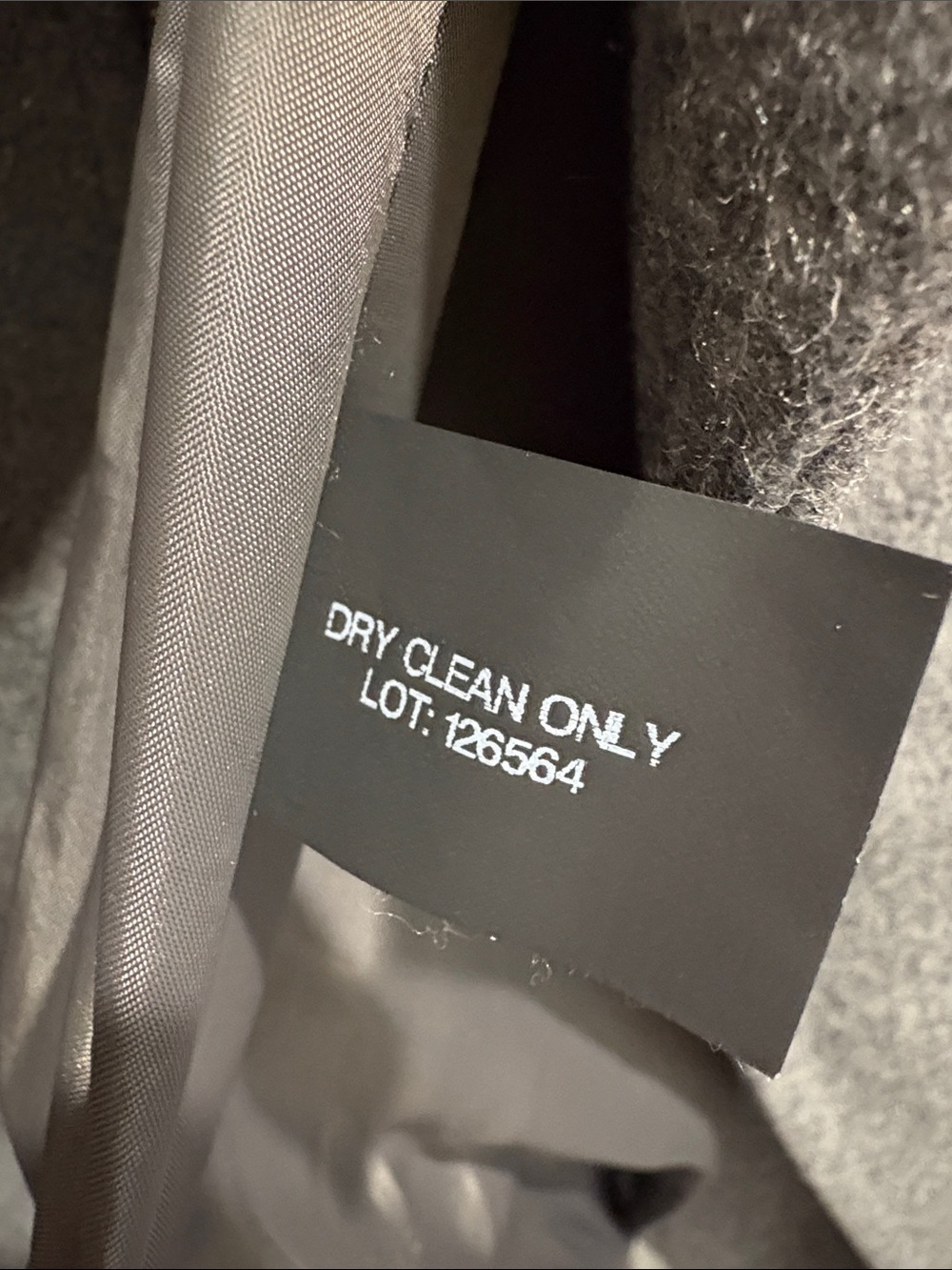 Michael Kors Gray Wool Blend Asymmetrical Zip Coat Sz 4-Thank Yourself in Winter - Picture 12 of 15